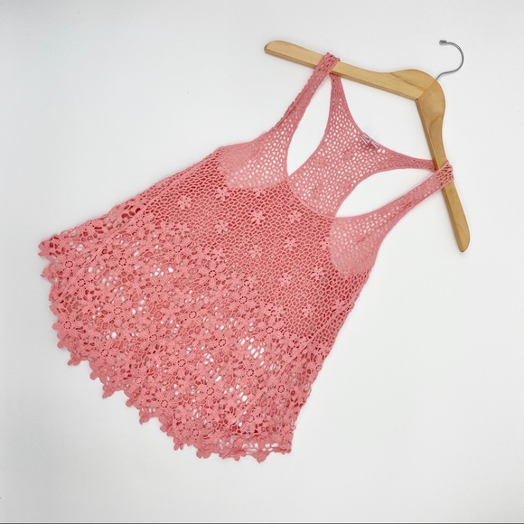 Boho Festival Crochet Lace Top Bundle X 3 SZ S/M - Picture 4 of 16